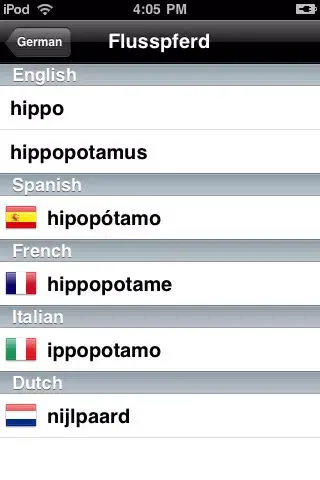 German Dictionary Lite應用截圖