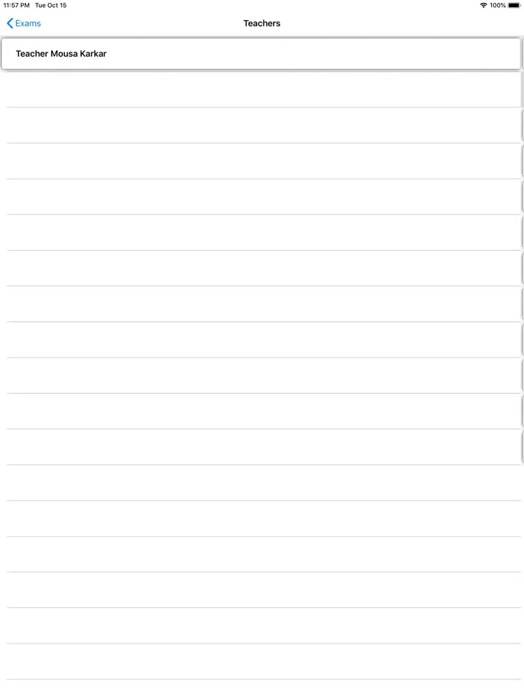 Скриншоты SmartExam iPad 