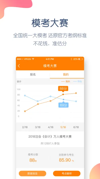 ภาพหน้าจอของ 注册会计师万题库-CPA注会考试通关大杀器！