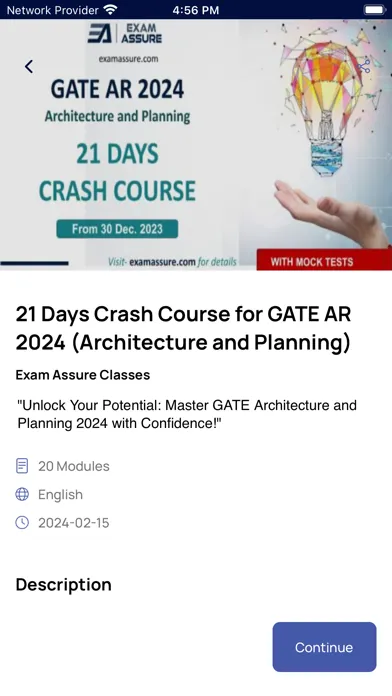 Exam Assure Classes應用截圖