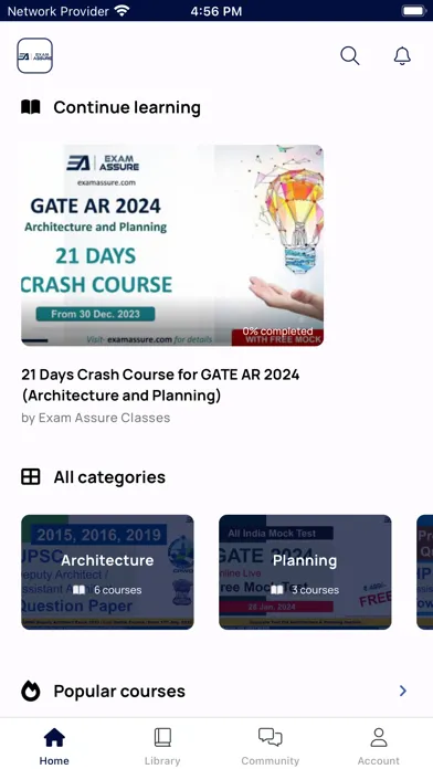 Exam Assure Classes應用截圖