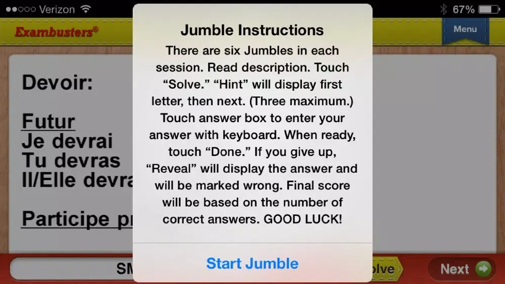 Praxis II Language Prep Flashcards Exambusters スクリーンショット