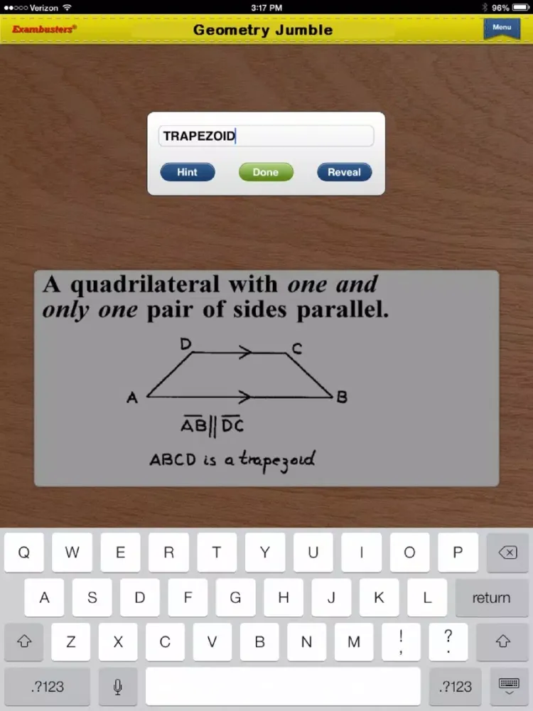 صور Accuplacer Prep Math Flashcards Exambusters iPad 