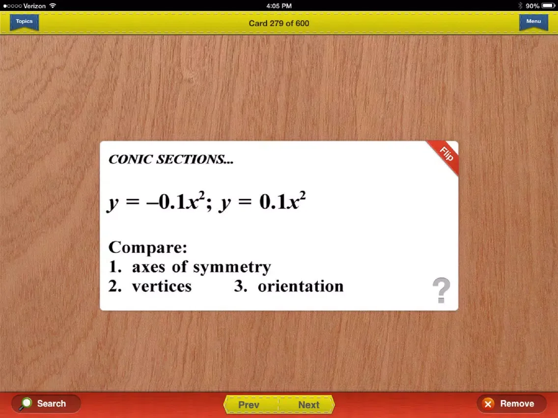 صور Accuplacer Prep Math Flashcards Exambusters iPad 
