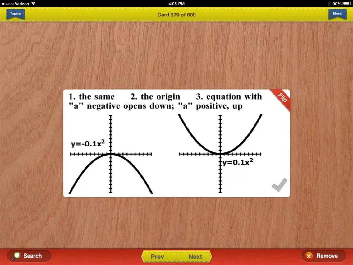 صور Accuplacer Prep Math Flashcards Exambusters iPad 