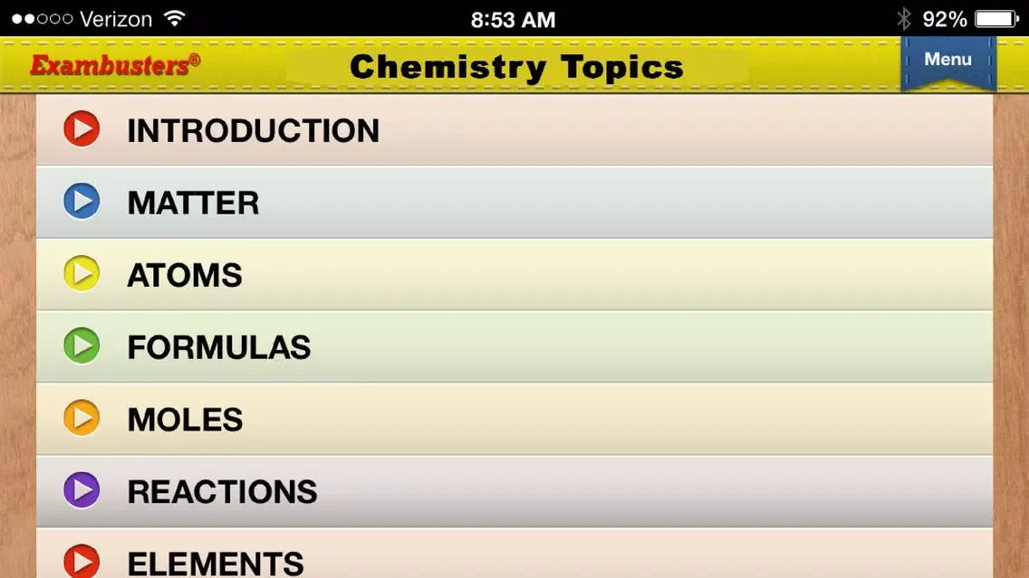 Скриншоты ACT Science Prep Flashcards Exambusters