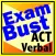 ACT Prep Verbal Vocabulary Flashcards Exambusters