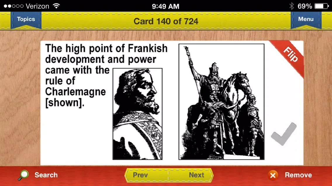 AP US & World History Prep Flashcards Exambusters應用截圖