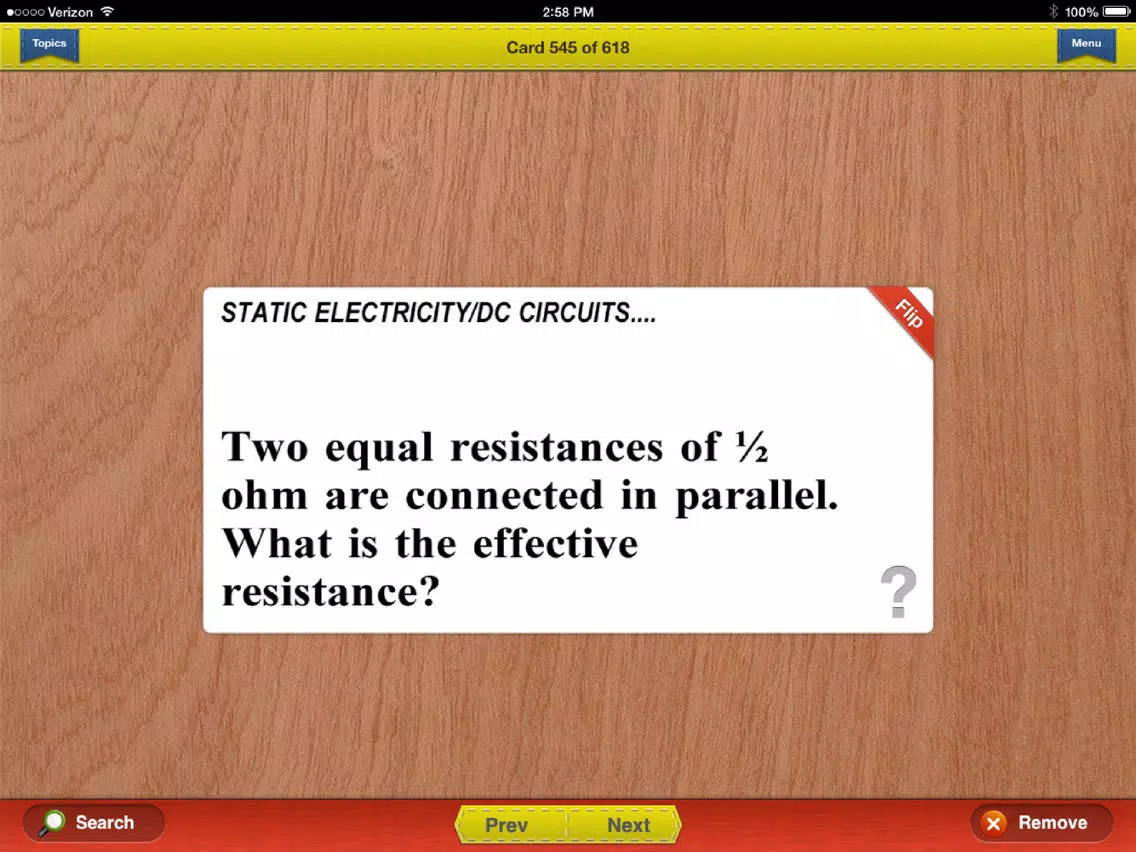 ASVAB Science Prep Flashcards Exambusters iPad  스크린샷