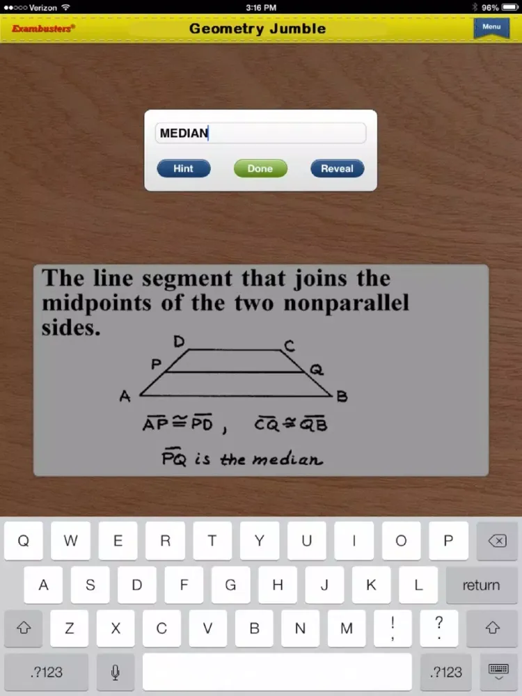 صور COMPASS Prep Math Flashcards Exambusters iPad 