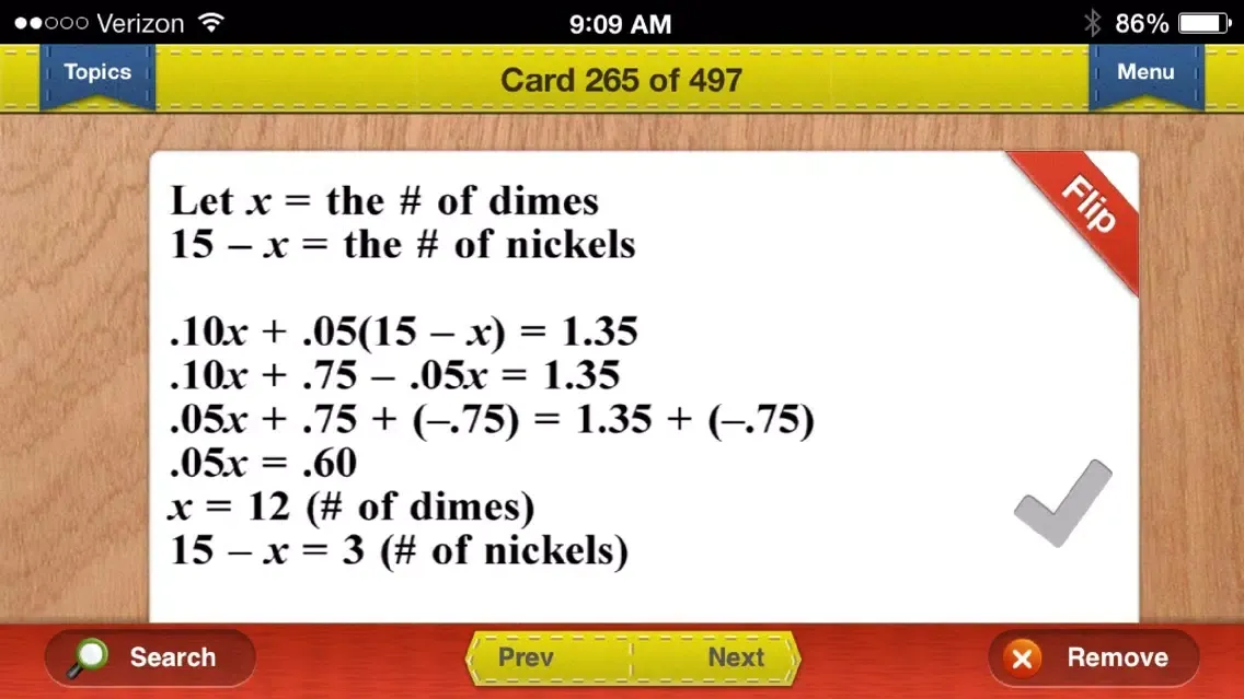 صور COMPASS Prep Math Flashcards Exambusters