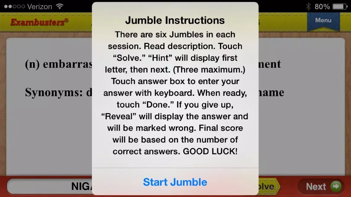 English Vocabulary Flashcards Exambusters Ekran Görüntüleri