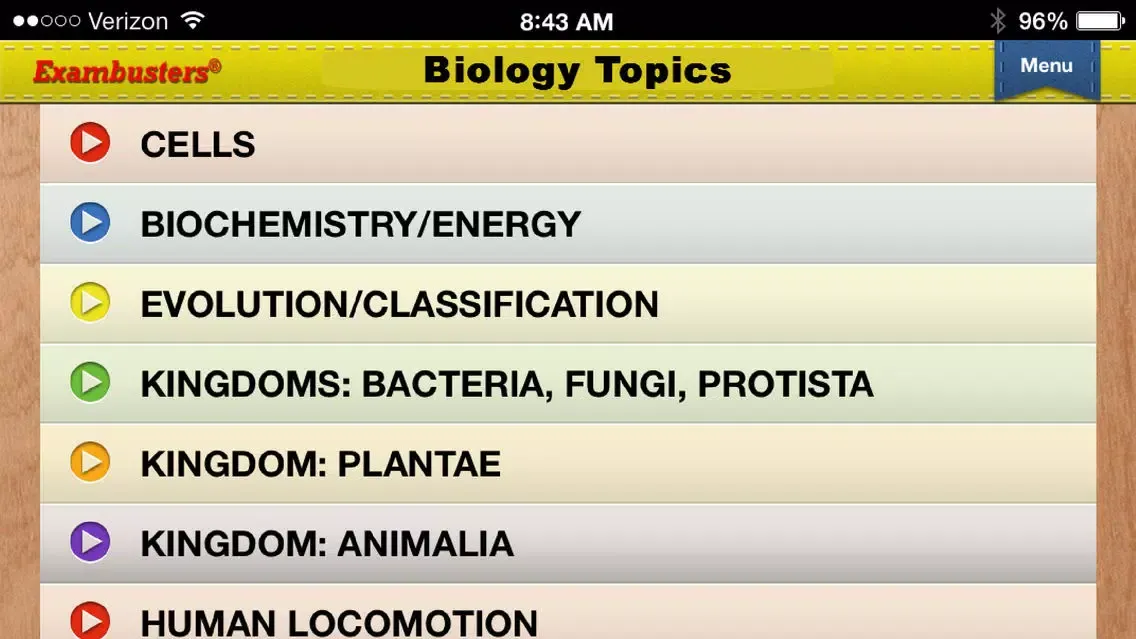 GCSE Biology Prep Flashcards Exambusters স্ক্রিনশট