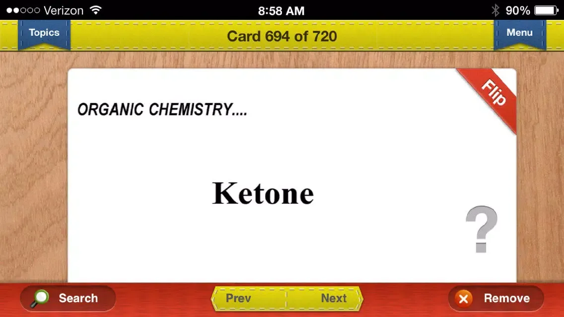 Zrzuty ekranu GCSE Chemistry Prep Flashcards Exambusters