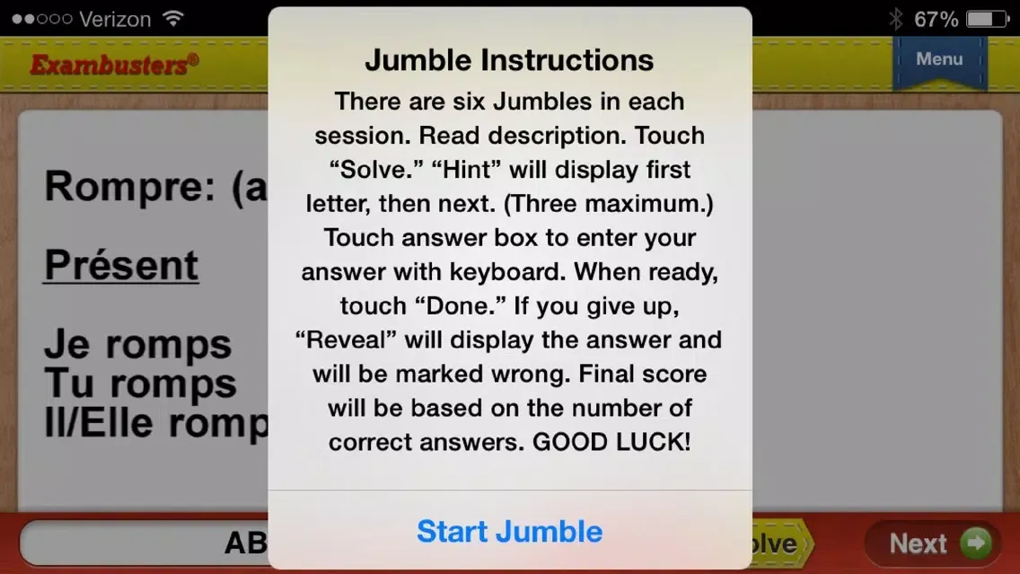 Скриншоты GCSE French Prep Flashcards Exambusters