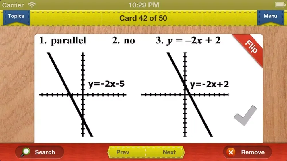 GED Math Prep Flashcards Exambusters應用截圖