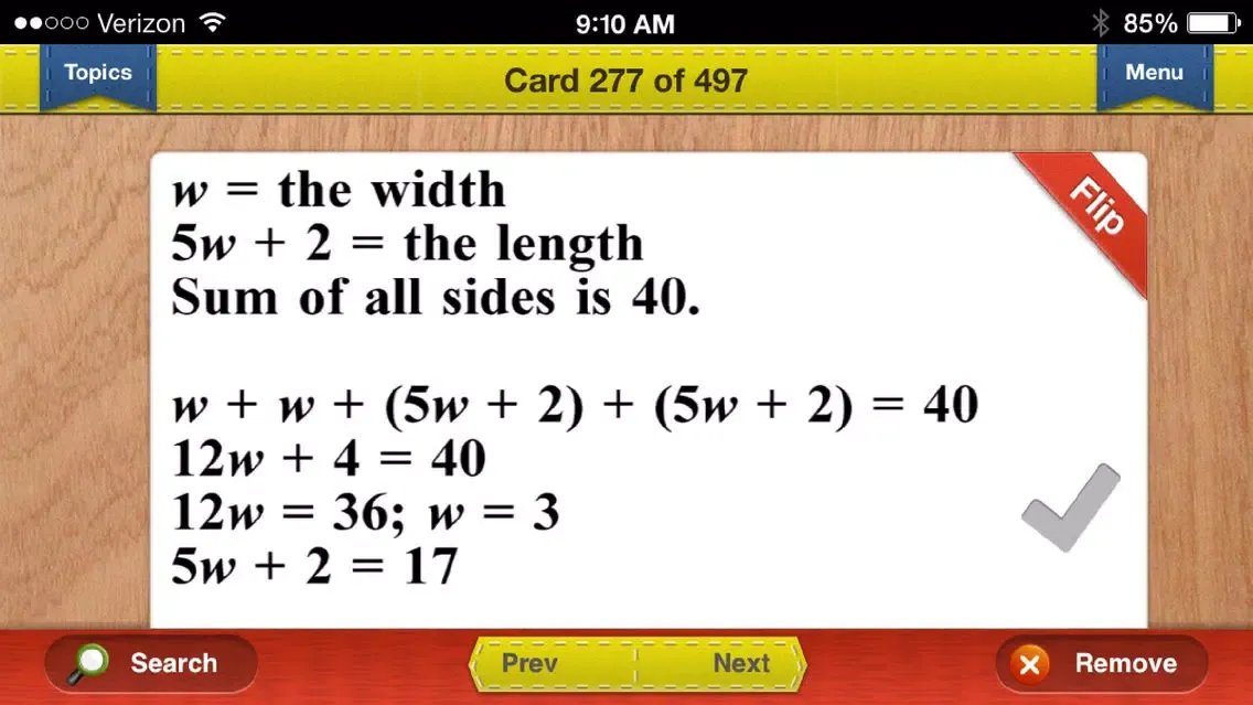 GRE Prep Math Flashcards Exambusters應用截圖