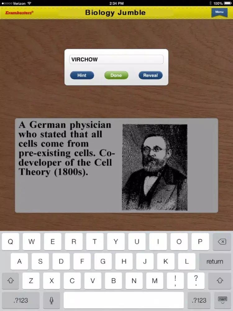 Capturas de tela do NY Regents Biology Prep Flashcards Exambusters iPad 