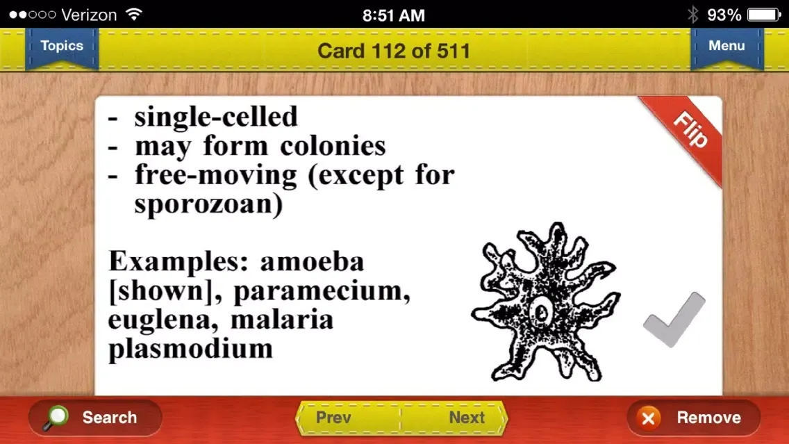 Capturas de tela do NY Regents Biology Prep Flashcards Exambusters