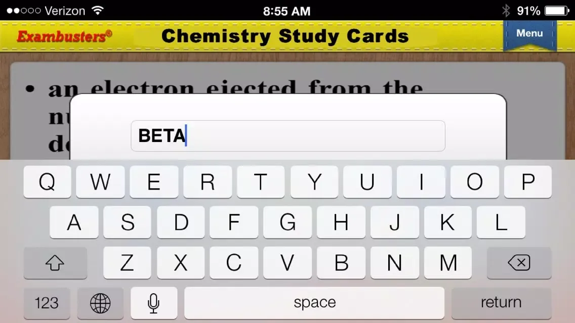 Tangkapan layar NY Regents Chemistry Prep Flashcards Exambusters