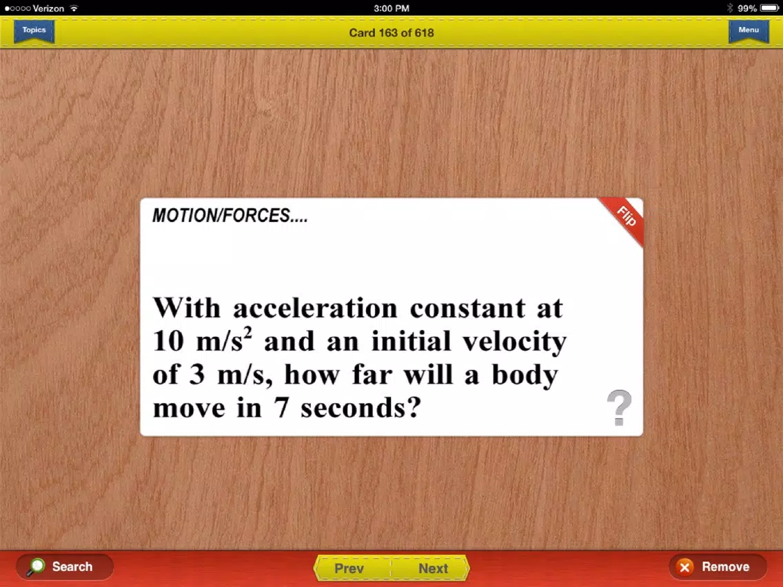 NY Regents Physics Prep Flashcards Exambusters iPad  स्क्रीनशॉट