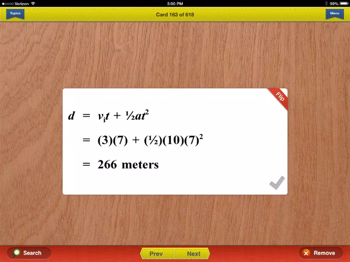 NY Regents Physics Prep Flashcards Exambusters iPad  स्क्रीनशॉट