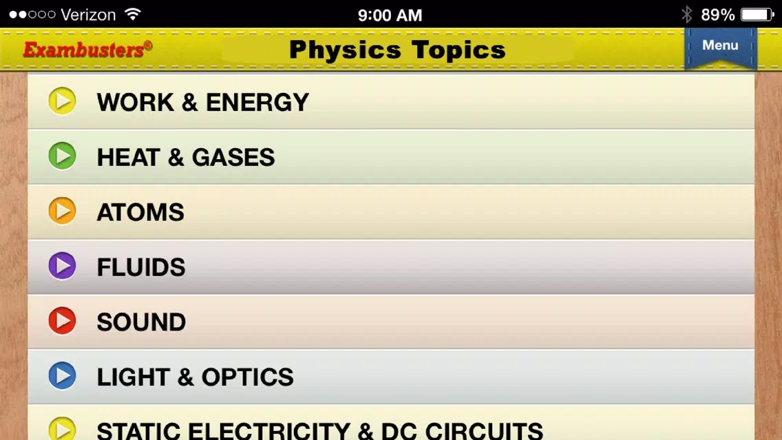 NY Regents Physics Prep Flashcards Exambusters स्क्रीनशॉट