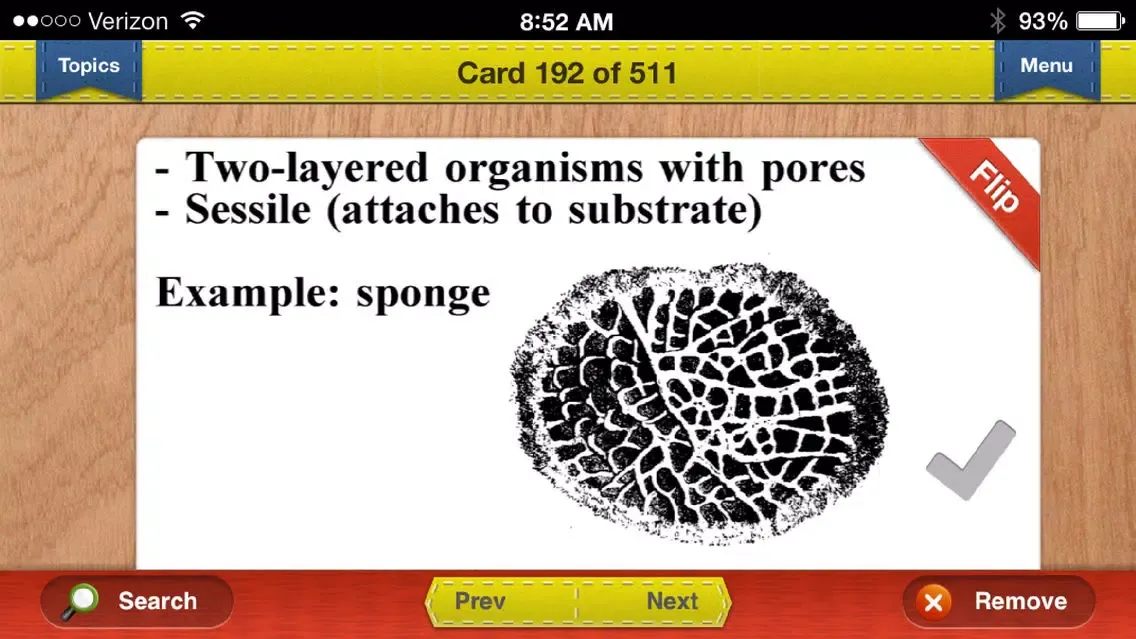Tangkapan skrin SAT Biology E/M Prep Flashcards Exambusters
