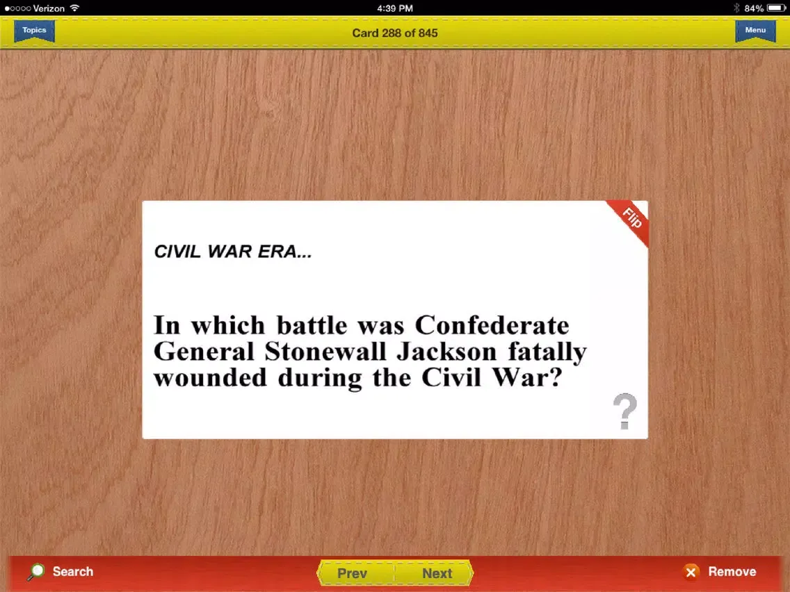 Screenshot di SAT US History Prep Flashcards Exambusters iPad 