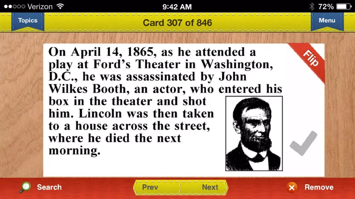 Screenshot di SAT US History Prep Flashcards Exambusters