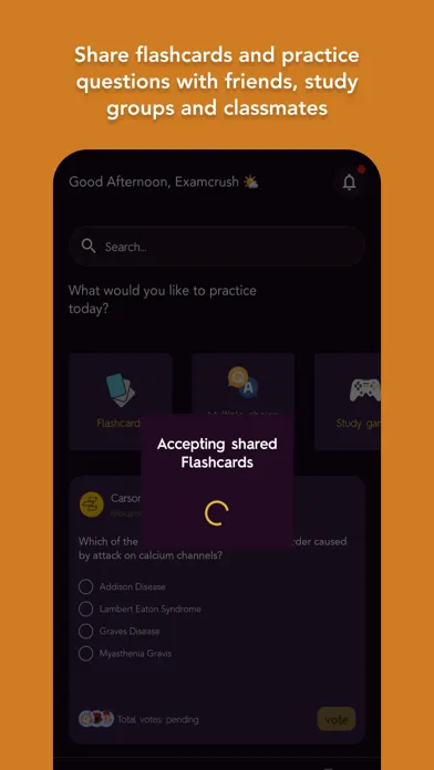 ExamCrush: AI-Powered Quizzes! Screenshots