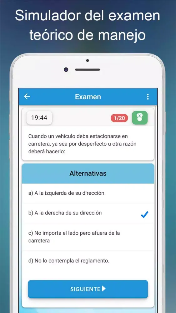 Examen teórico El Salvador Ekran Görüntüleri