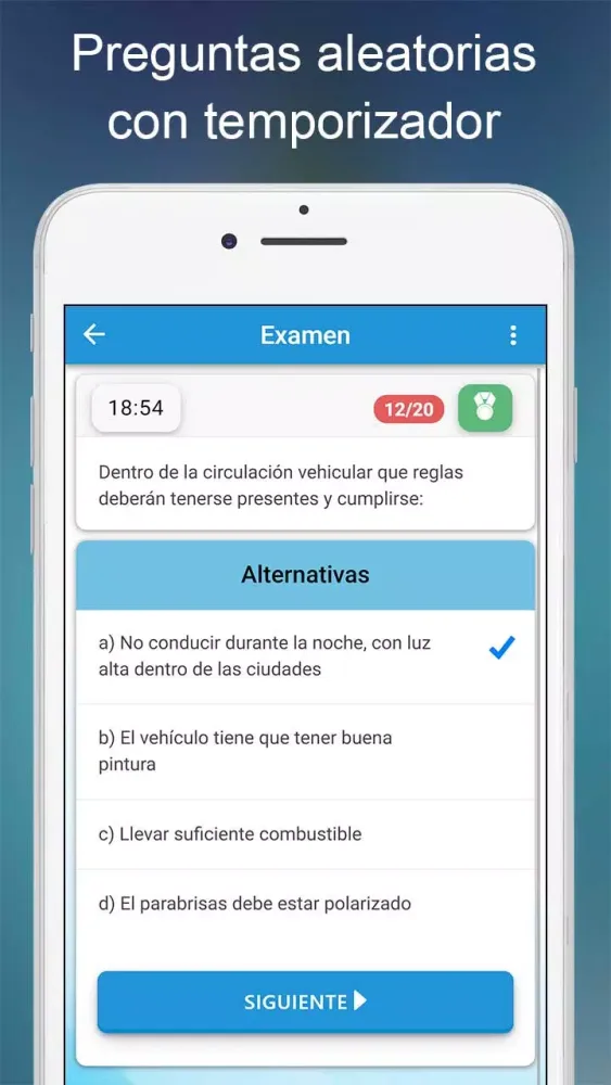 Examen teórico El Salvador Ekran Görüntüleri