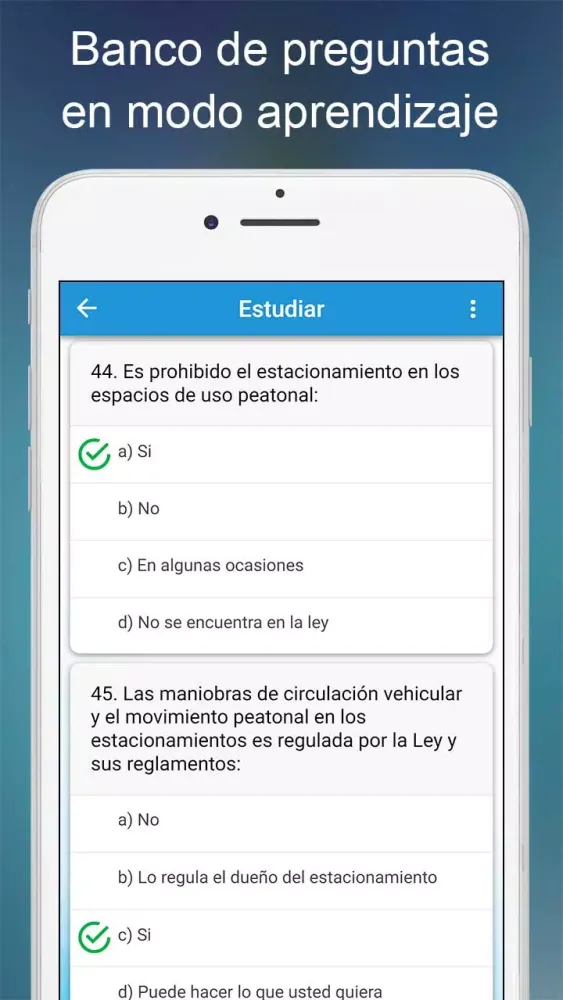 Examen teórico El Salvador Ekran Görüntüleri
