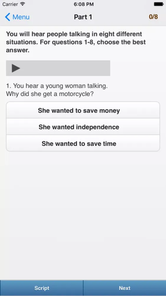 First Certificate Listening应用截图