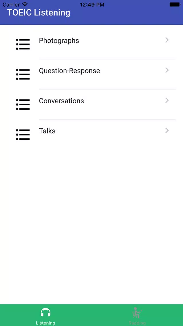 TOEIC Listening & Reading Practice Tests 스크린샷