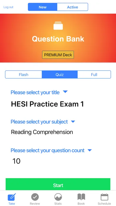 Скриншоты HESI A2 Practice Exams