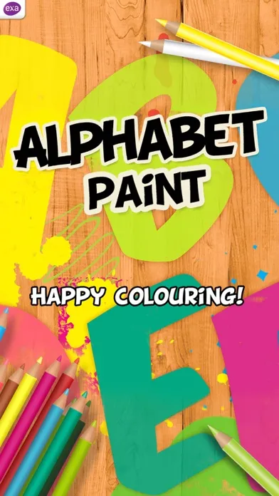 Ảnh chụp màn hình của Alphabet Paint - Letters