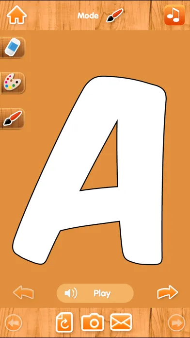 Ảnh chụp màn hình của Alphabet Paint - Letters