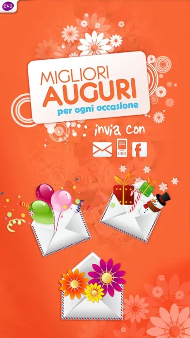 Скриншоты SMS Auguri