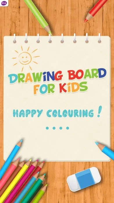Captures d'écran de Doodle Drawing Board for Kids