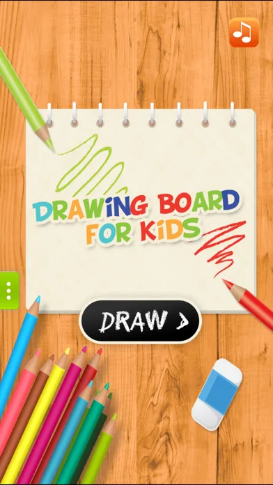 Captures d'écran de Doodle Drawing Board for Kids