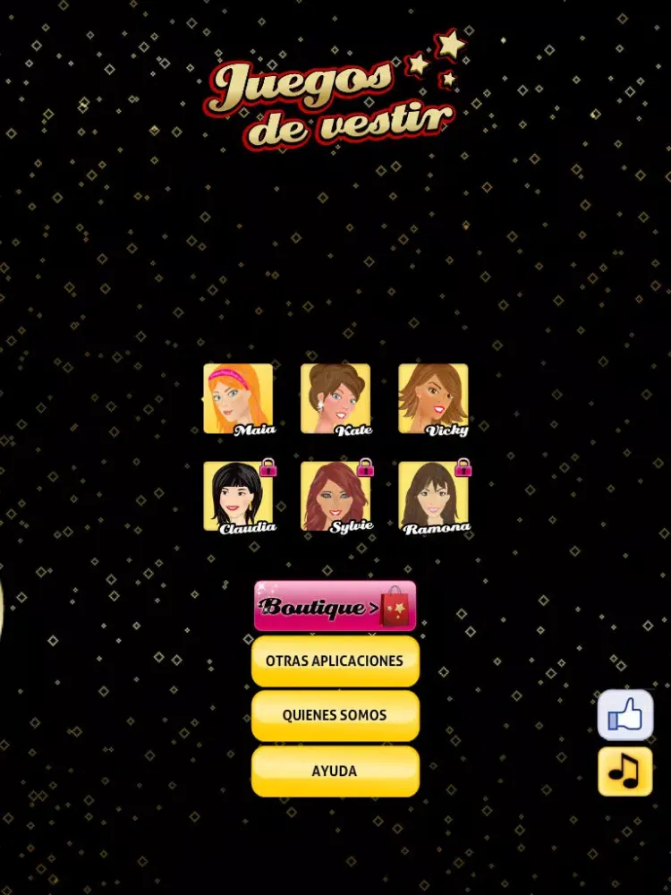 Скриншоты Juego de Vestir iPad 