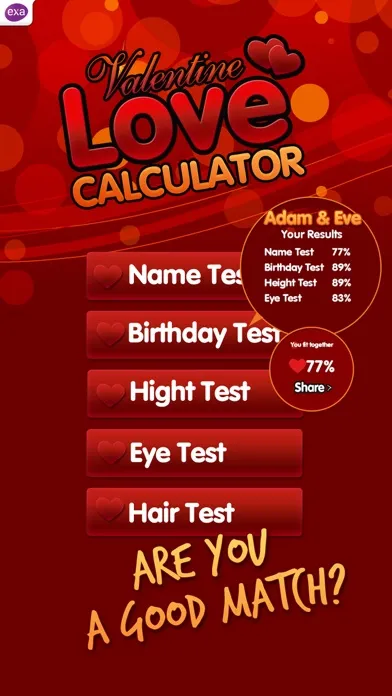 Super Love Calculator 스크린샷