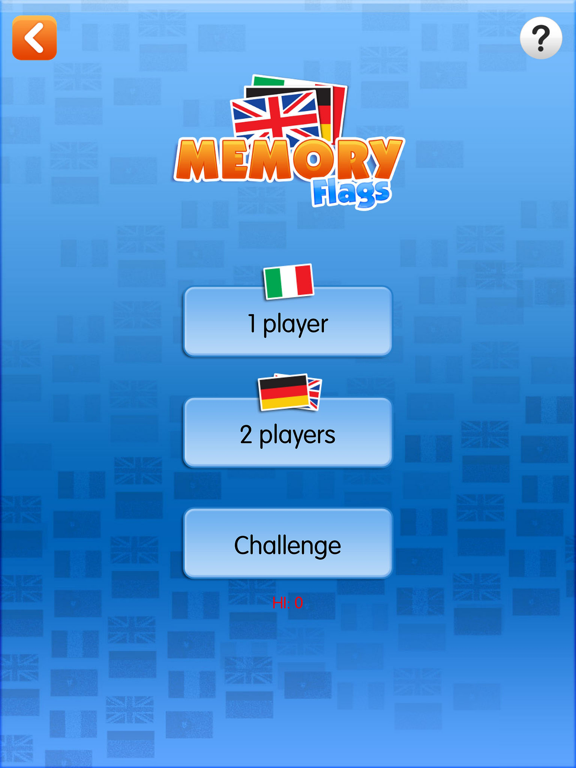 Memory Flags Game iPad  স্ক্রিনশট