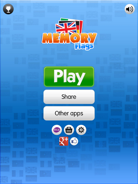 Memory Flags Game iPad  স্ক্রিনশট