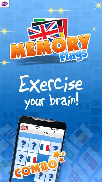 Memory Flags Game Screenshots