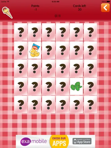 Capturas de tela do Memory: Food & Restaurants iPad 