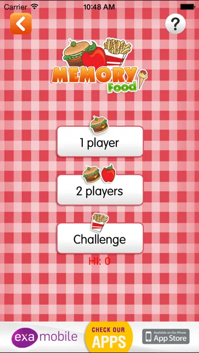 Capturas de tela do Memory: Food & Restaurants