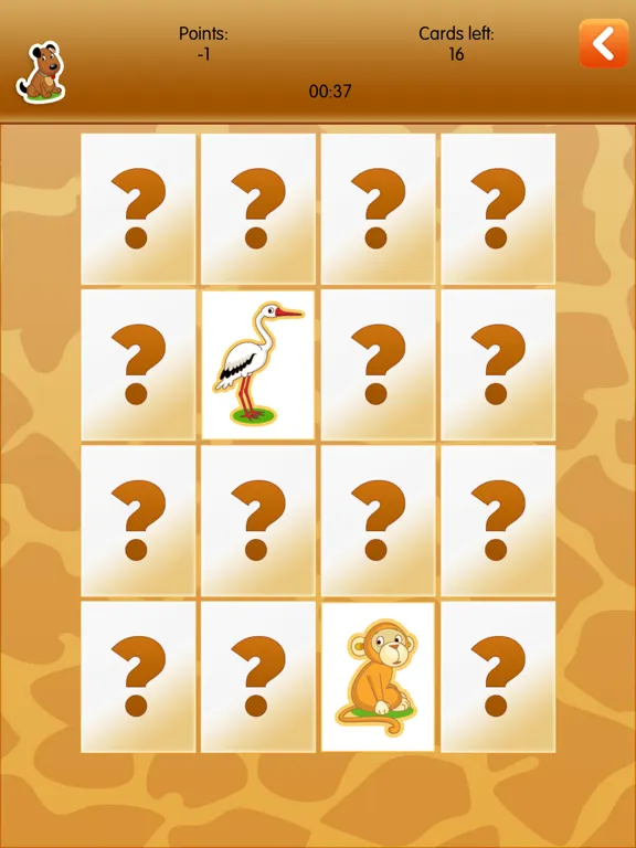 Screenshot di Memory Animals Zoo iPad 